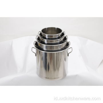 Pot Stok Besar Stainless Steel